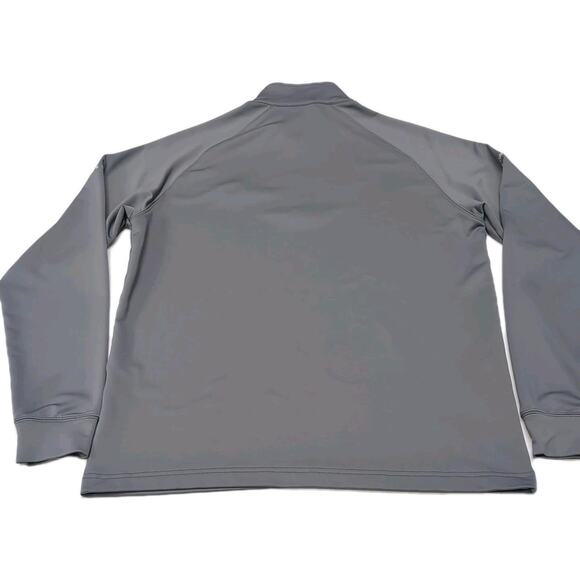 Dunning Golf 1/4 Zip Performance Pullover Mens M Gray Halloween Witch Broom READ - Picture 7 of 15